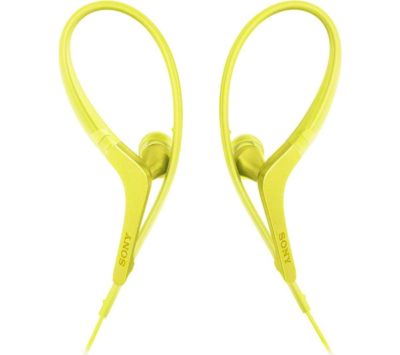 SONY MDR-AS410AP Headphones - Yellow SONY MDR-AS410AP Headphones - Yellow